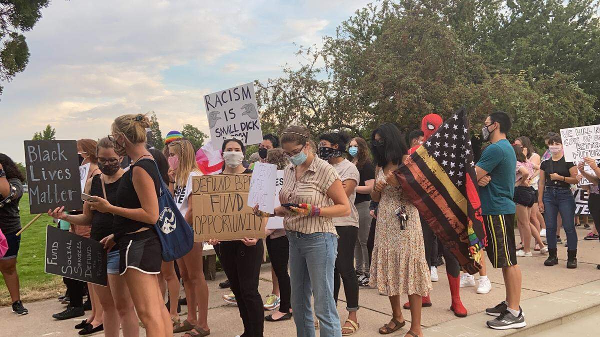 Black Lives Matter activists gathered in Ann Morrison Park on Tuesday to call for the Boise City Council to defund the police. But as they met, the City Council voted to finalize its budget for fiscal year starting Oct. 1, which increases the police department’s budget by $1.2 million.