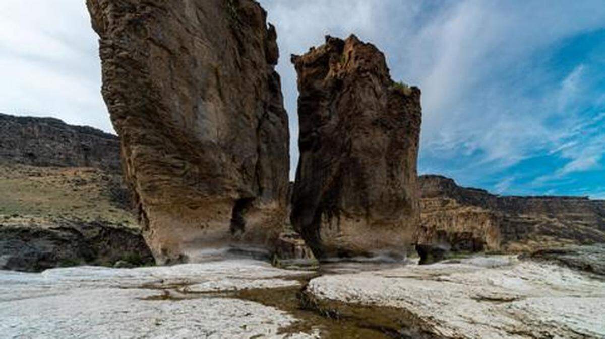 A view of Pillar Falls on in 2020. The Twin Falls site is a popular destination, but it can be dangerous.