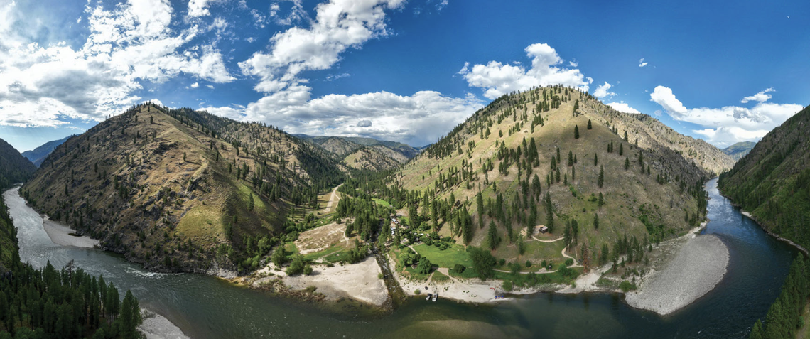 Shepp Ranch is so extreme and remote you can only get there by flying in, on horseback or by jet boat.