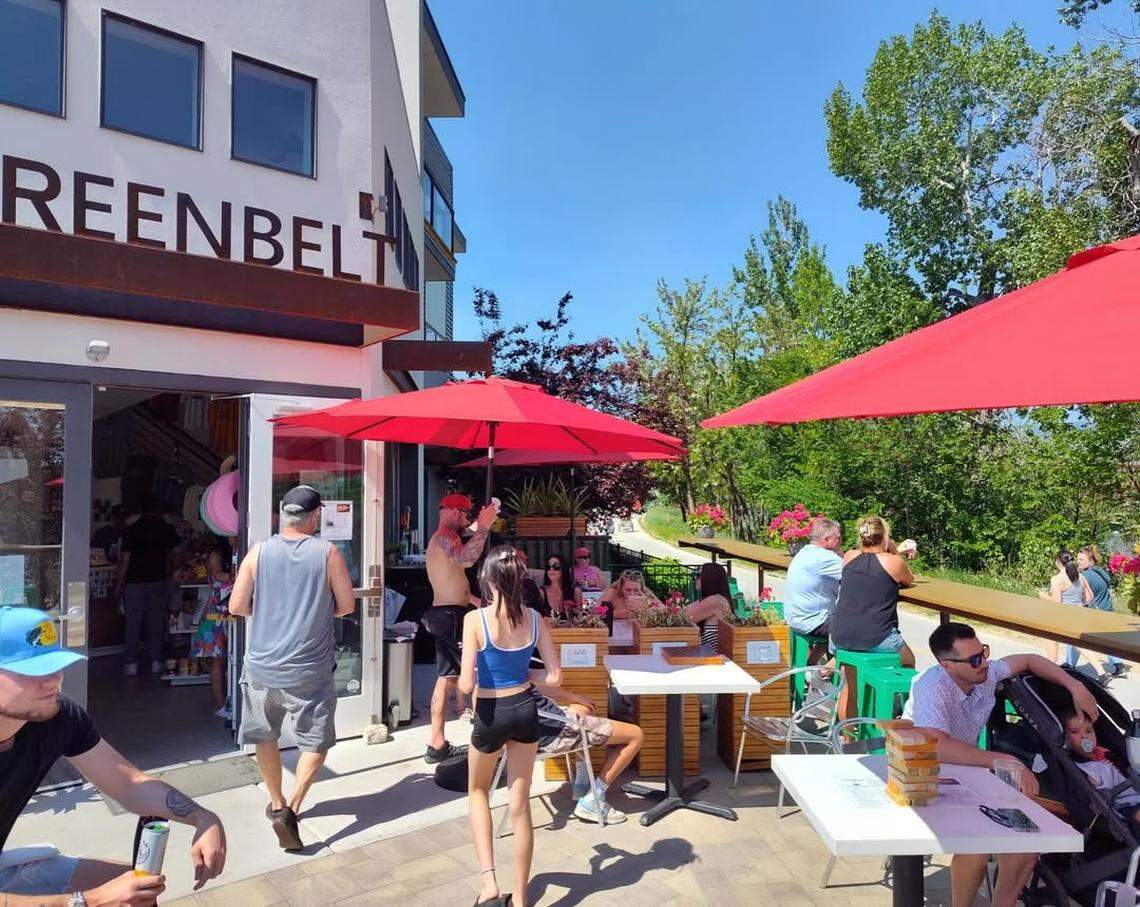 Greenbelt Market was a popular hangout on beautiful Boise days.