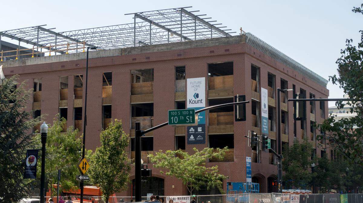 The John Alden Building at 10th and Main streets will become the Kount Building when the tech company moves from its current headquarters on Lusk Street.