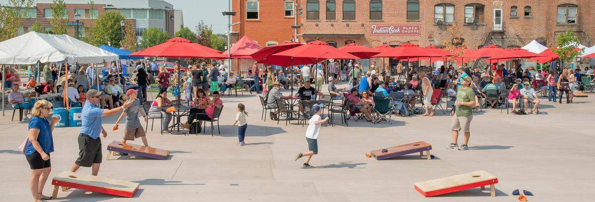 Events are regularly held at Indian Creek Plaza.