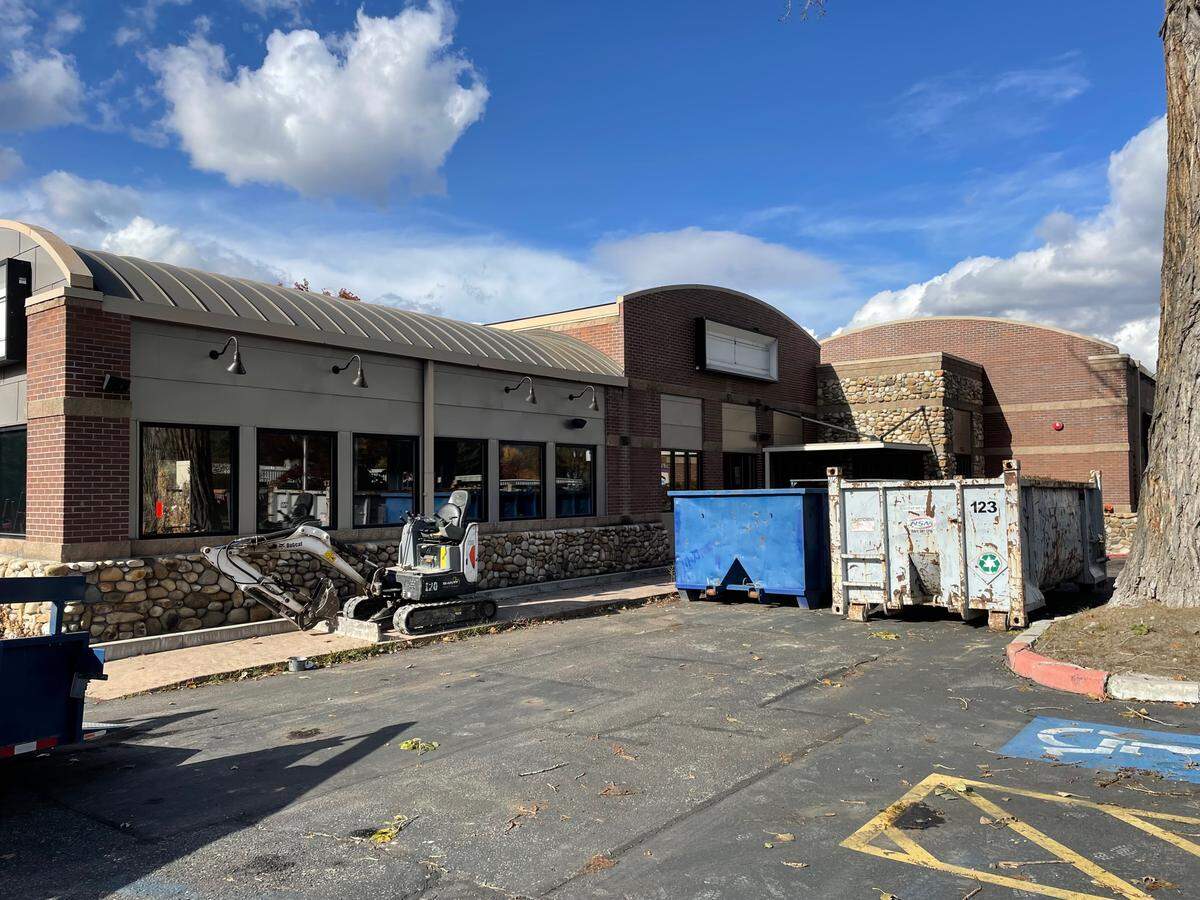 Construction is underway at the building being transformed into Corso Italian Steak.
