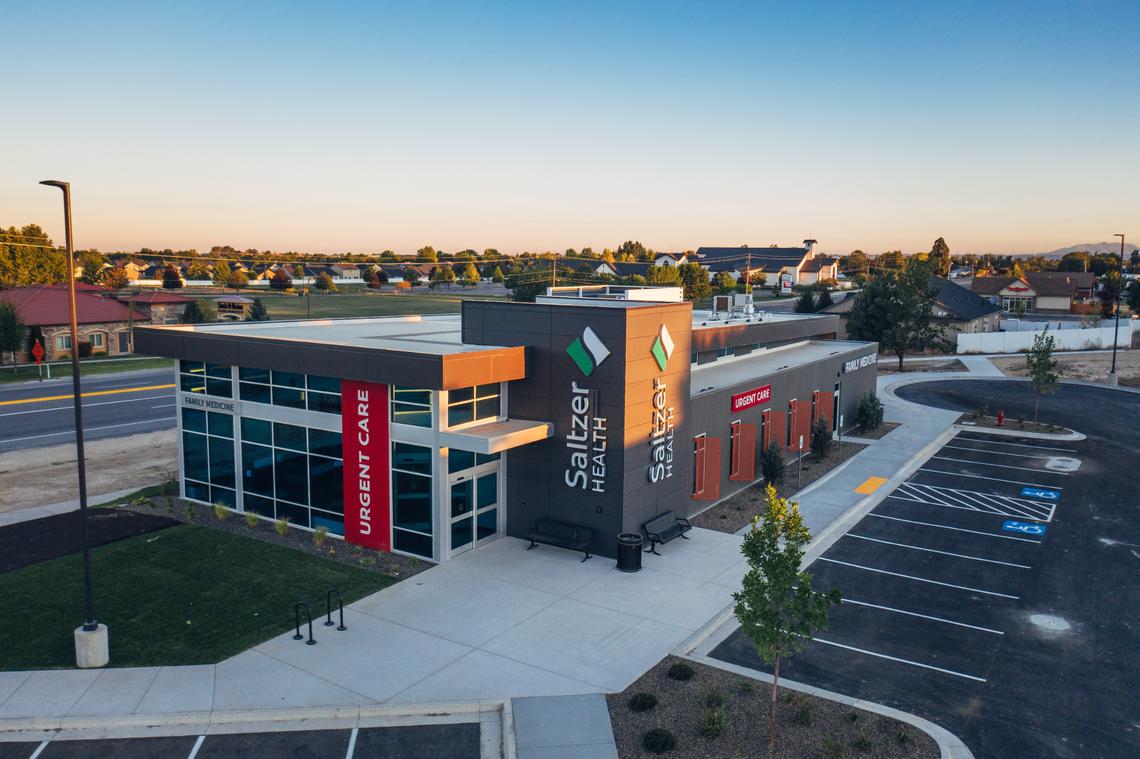 The new Saltzer Health urgent care and family medicine clinic at Victory Commons, 2840 S. Meridian Road, Meridian.