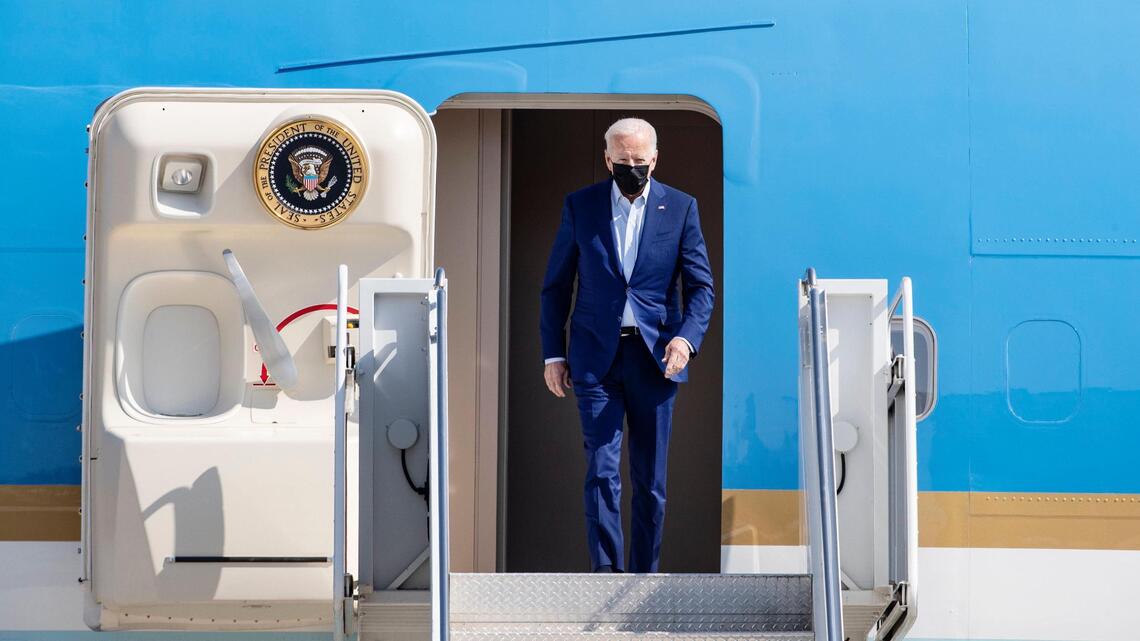 ‘Serious global warming problem’: President Biden visits Boise as wildfires ravage West