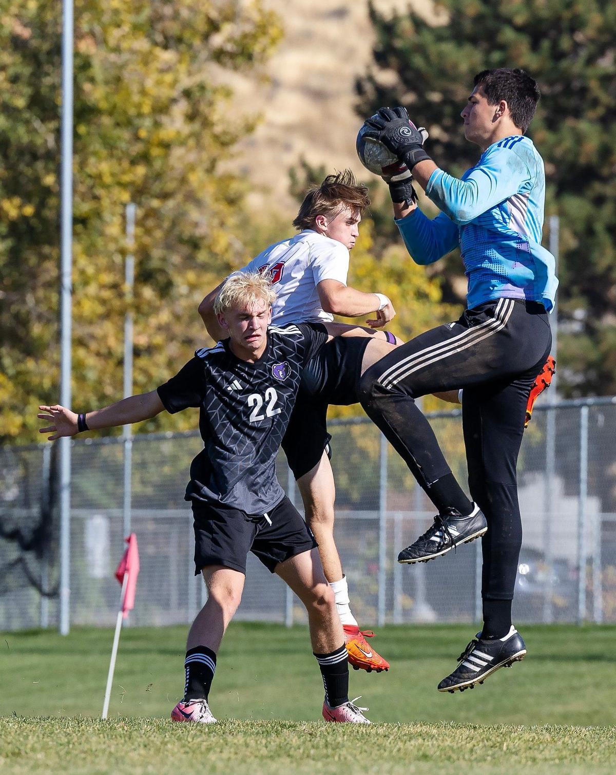 Goalkeeper Paul Mercadante and the Rocky Mountain boys soccer team were picked first in a 6A SIC preseason coaches’ poll.