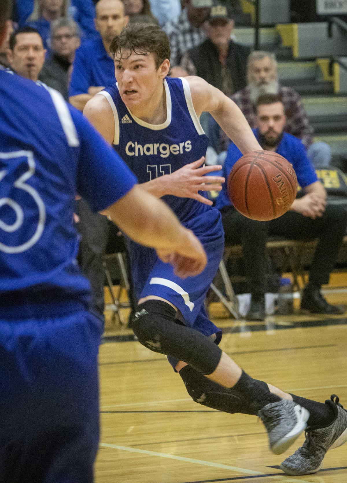 Cole Valley Christian senior Ricky Golenor was voted the co-player of the year for the 2A Western Idaho Conference.