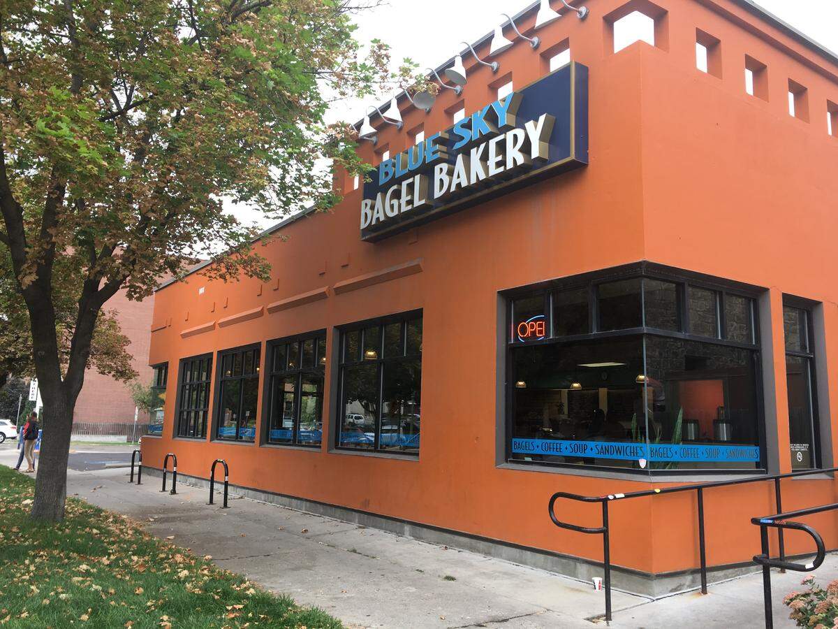 Blue Sky Bagel’s Downtown outlet opened its doors at 407 W. Main St. in 2002. It’s still in operation. The company’s fourth outlet, on State Street, is scheduled to open by Thanksgiving.