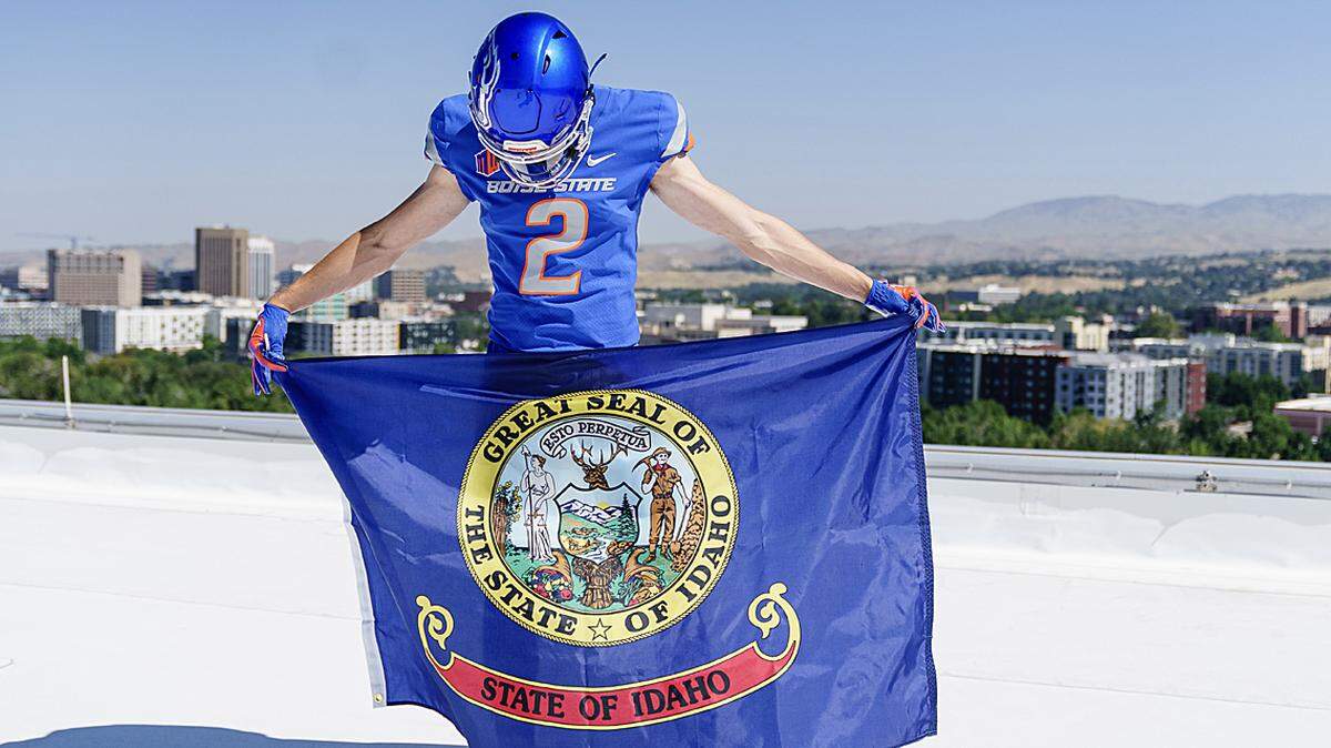 Burley wide receiver Gatlin Bair made his final visit to Boise State last weekend. He’ll announce his college commitment Saturday during a live stream.