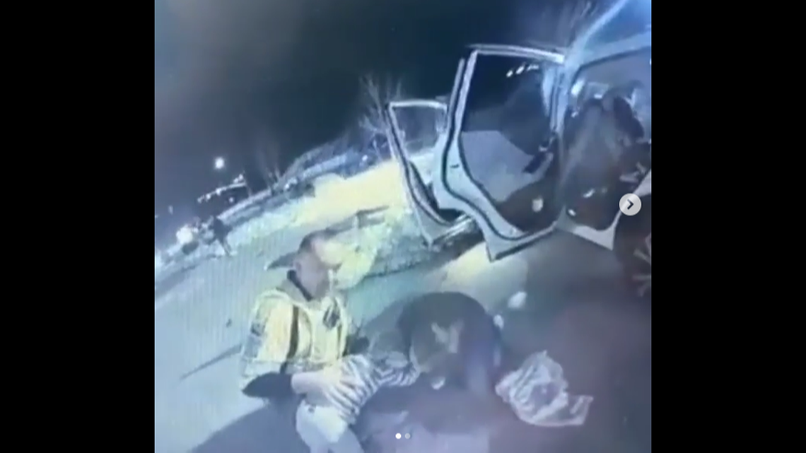 A choking 5-year-old girl was saved by a quick-acting Utah state employee, and the chaotic moment was recorded on body camera.