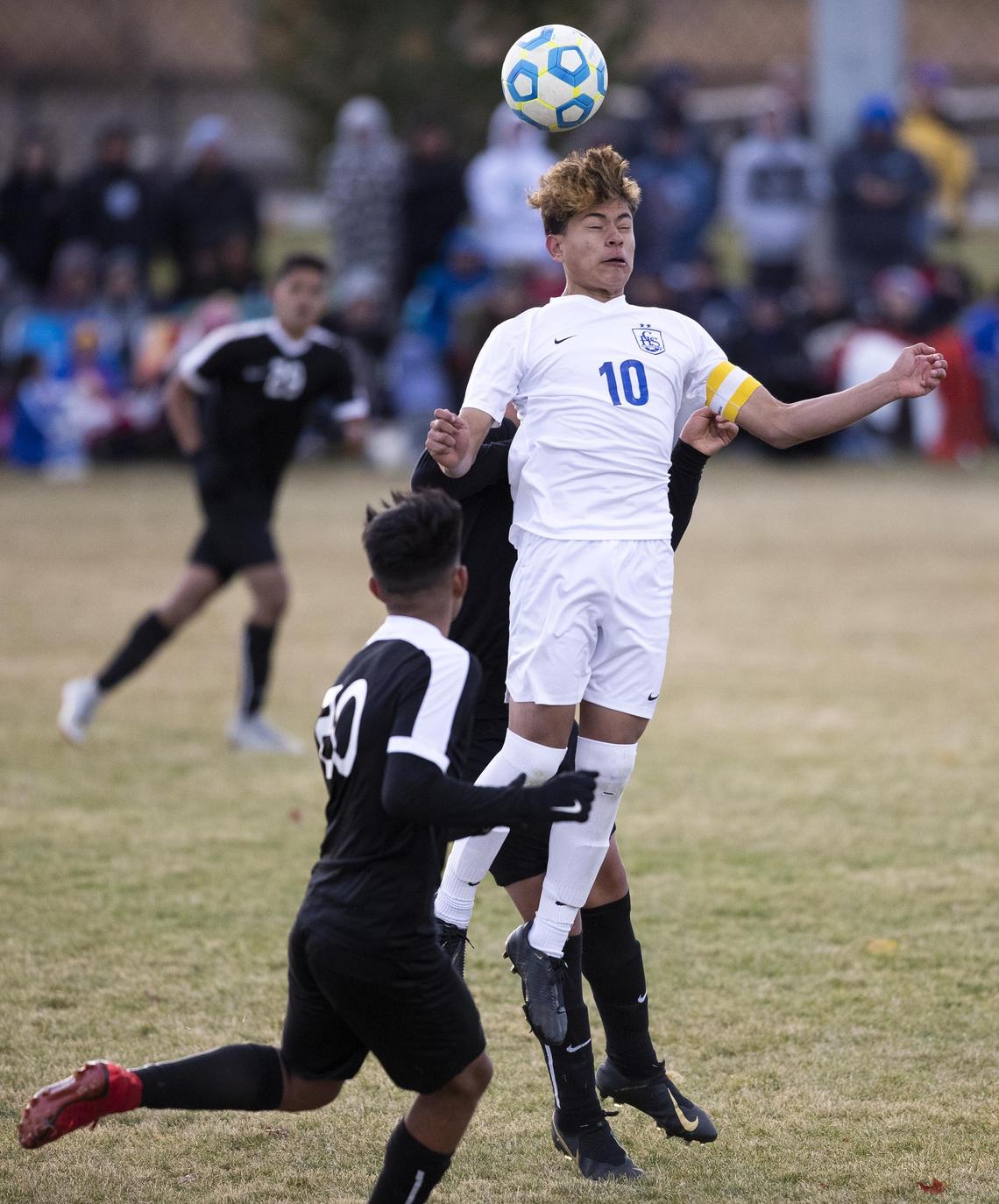Caldwell junior Damian Arguello was voted the player of the year in the 4A SIC by the league’s coaches.