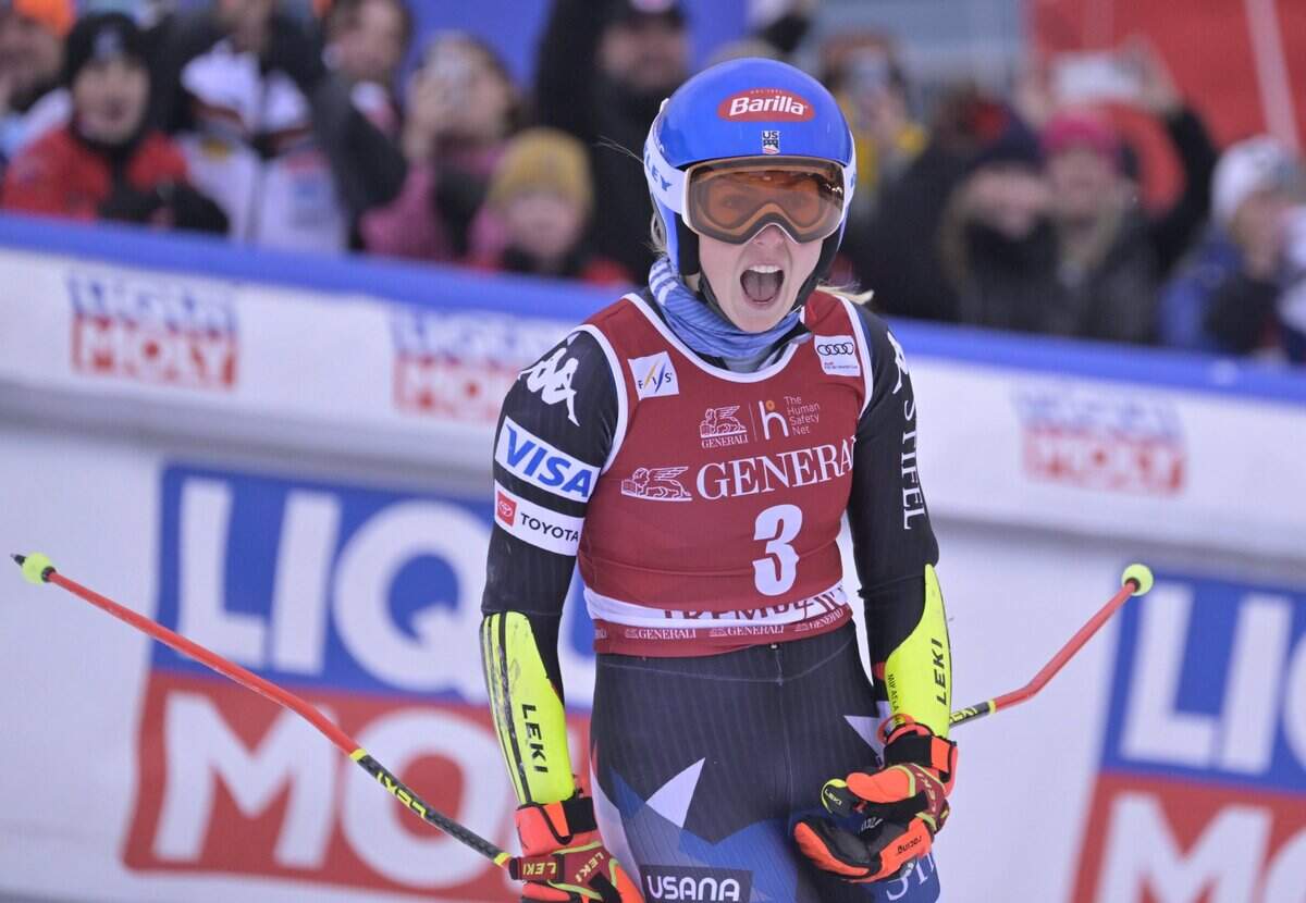 Mikaela Shiffrin of the United States will compete in the slalom in Sun Valley, but she won’t be able to defend her World Cup crown after missing four races this season following a crash.