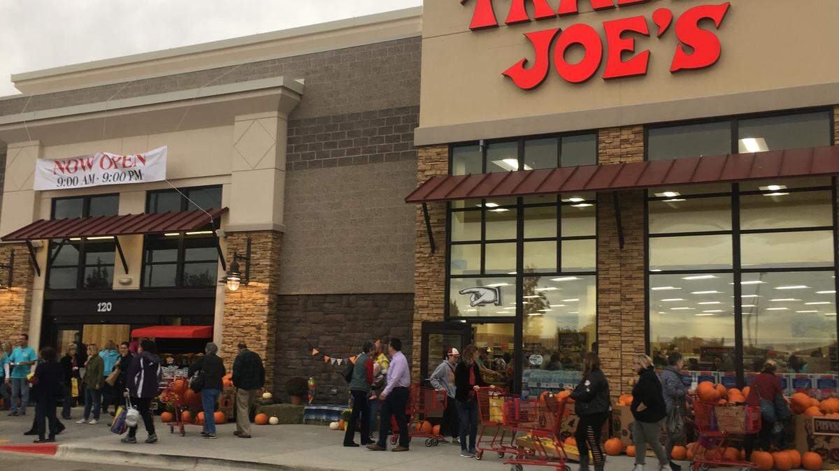 There’s a rumor that Trader Joe’s is coming to Tri-Cities. Pictured here is opening day of a Trader Joe’s in Meridian, Idaho, in 2019.