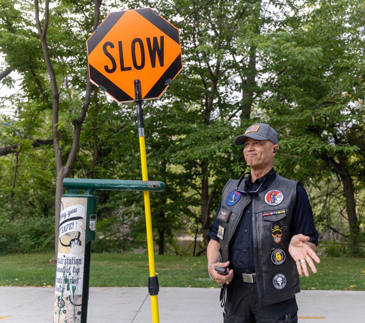 Walker celebrated a conversation with an at-first angry biker on the Greenbelt that turned into “much greater understanding.” He called it “a classic example of things to come.”
