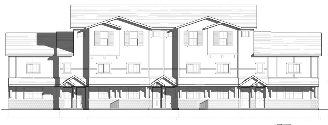 Provo, Utah-based Fourplex Investment Group wants to annex 19 acres of land on W. Franklin Road to build over 200 of these residential units.