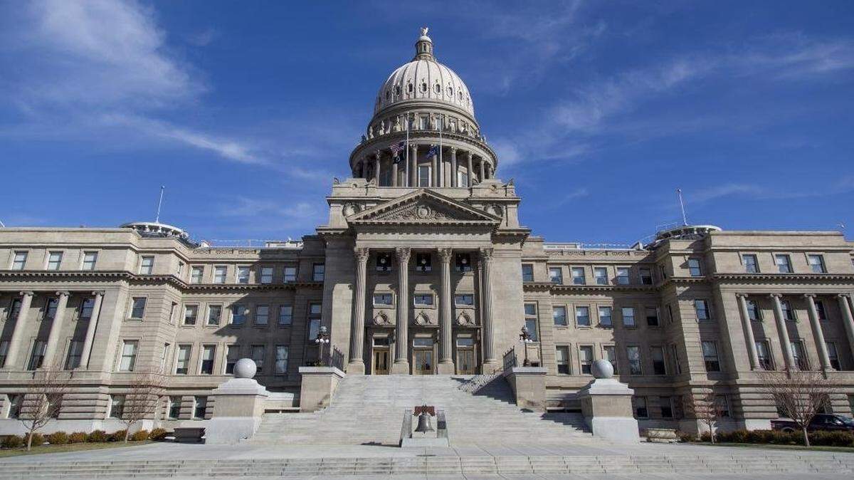 The Idaho Statehouse in Boise.