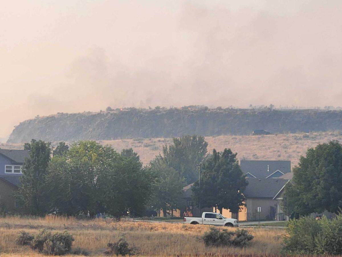 The Bureau of Land Management took over management of the Plex Fire on Wednesday night.