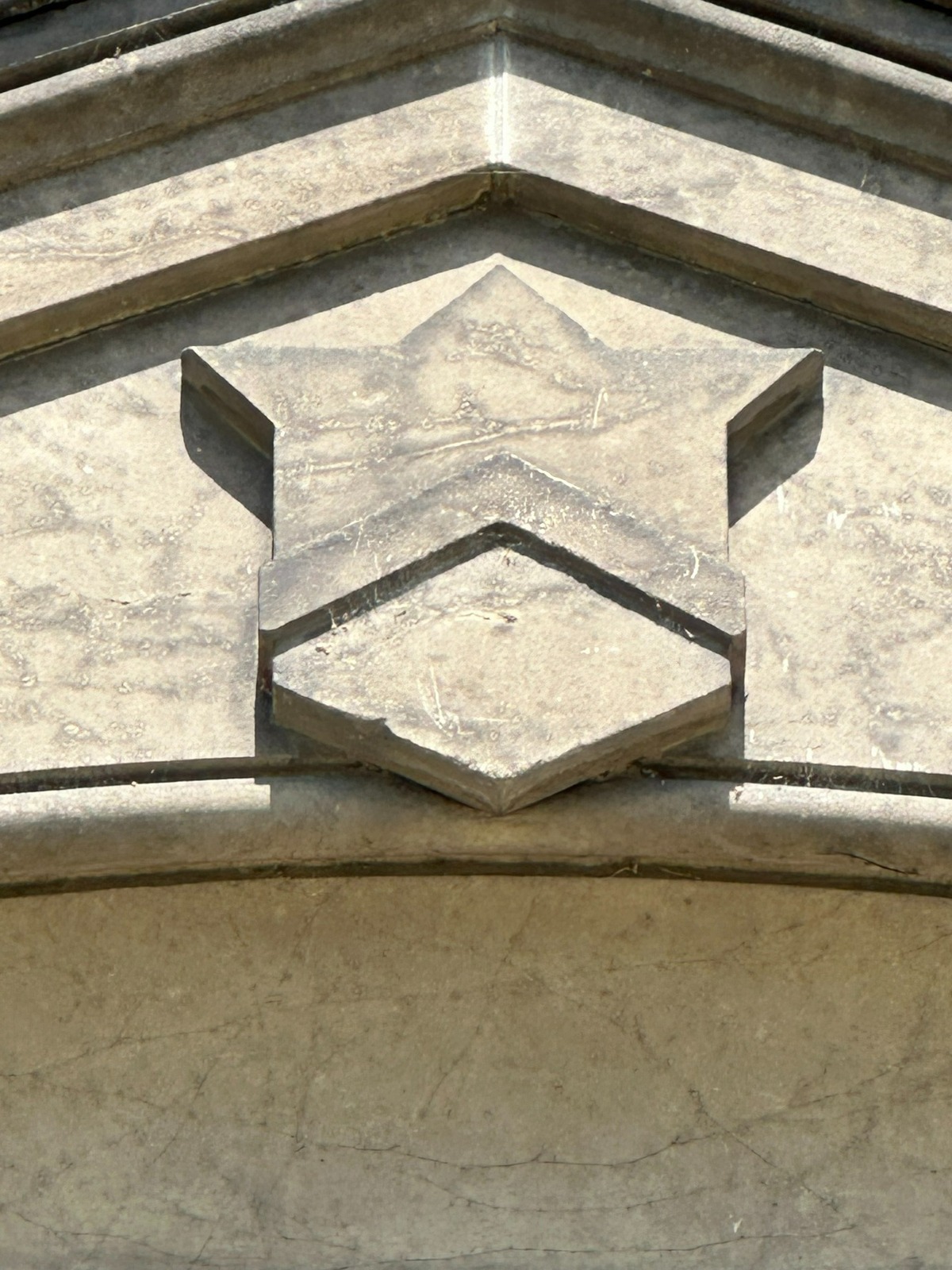 At the peak of the second story of the Assay Office building, 210 W. Main St. in Boise, is a carved logo of the U.S. Treasury Department, which built the building in 1871 to be used as an assay office, processing gold and silver from 1872-1932.