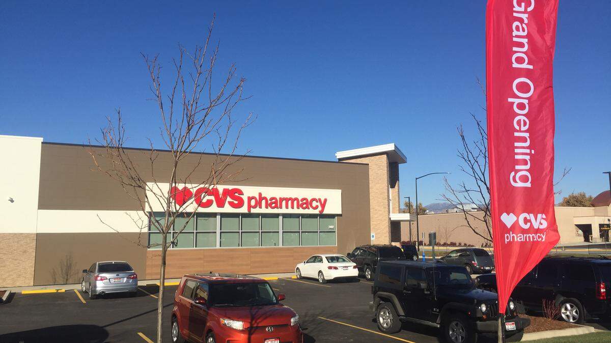 Idaho’s first standalone CVS store displayed grand opening flags on Sunday, Nov. 11, after opening last Tuesday.