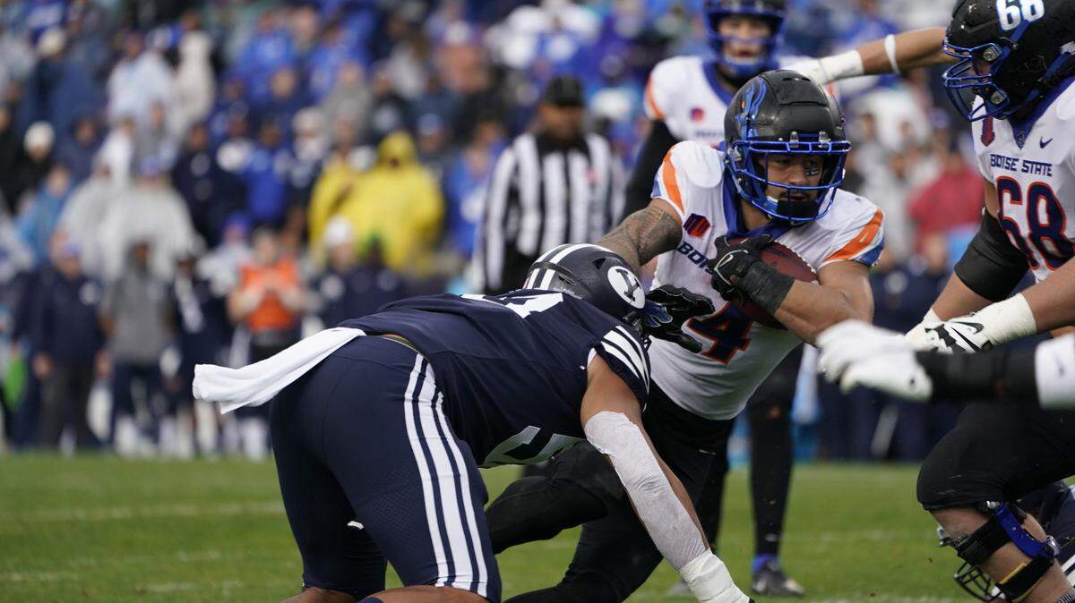Boise State’s much-maligned running game comes to life in rivalry game at BYU