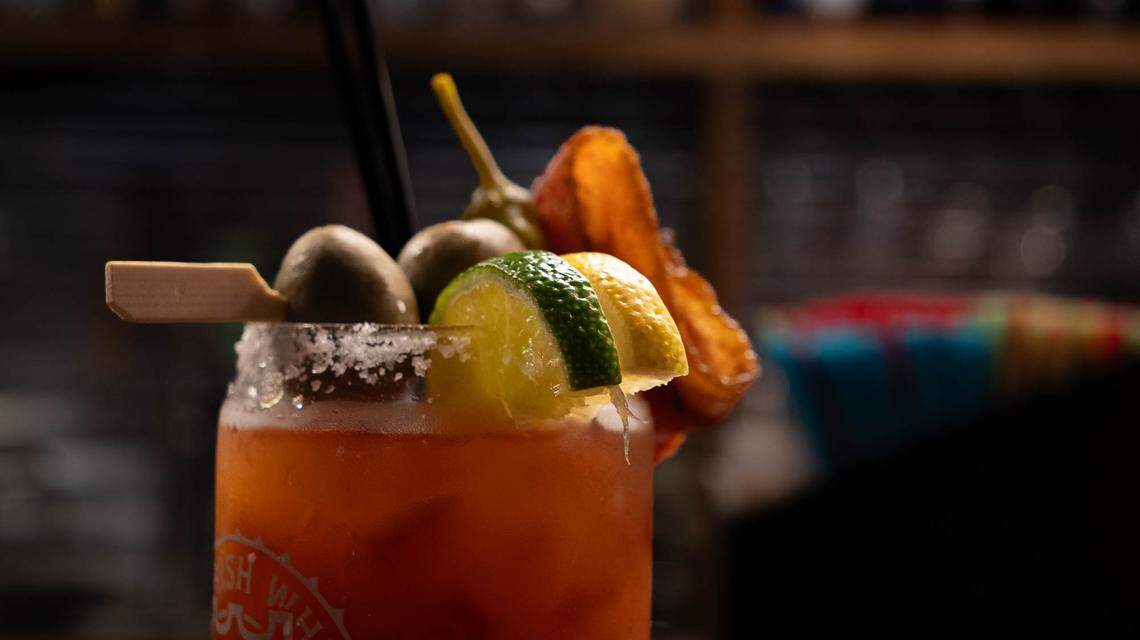 Brunch cocktails are on the menu at the restaurant, which sells liquor.