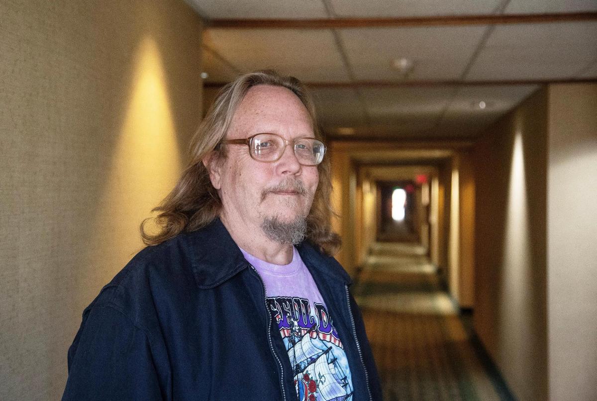 Virgil Hunt, a former veteran who spent eight years in the Navy, was able to qualify for a housing voucher through Veterans Affairs Supportive Housing at the VA Medical Center.
