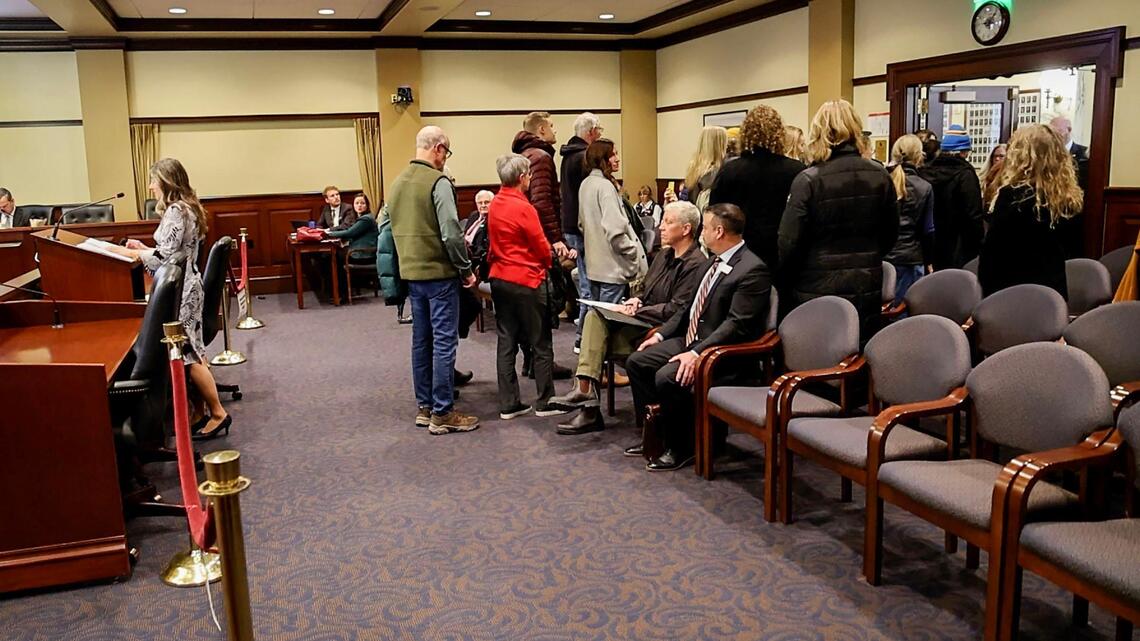 Protesters walked out of an Idaho committee hearing on same-sex marriage. Here’s why