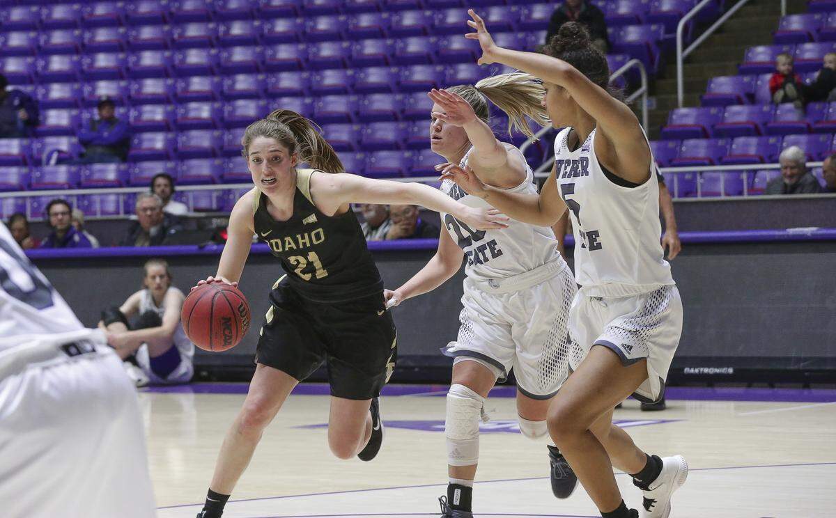 Idaho senior Mikayla Ferenz.