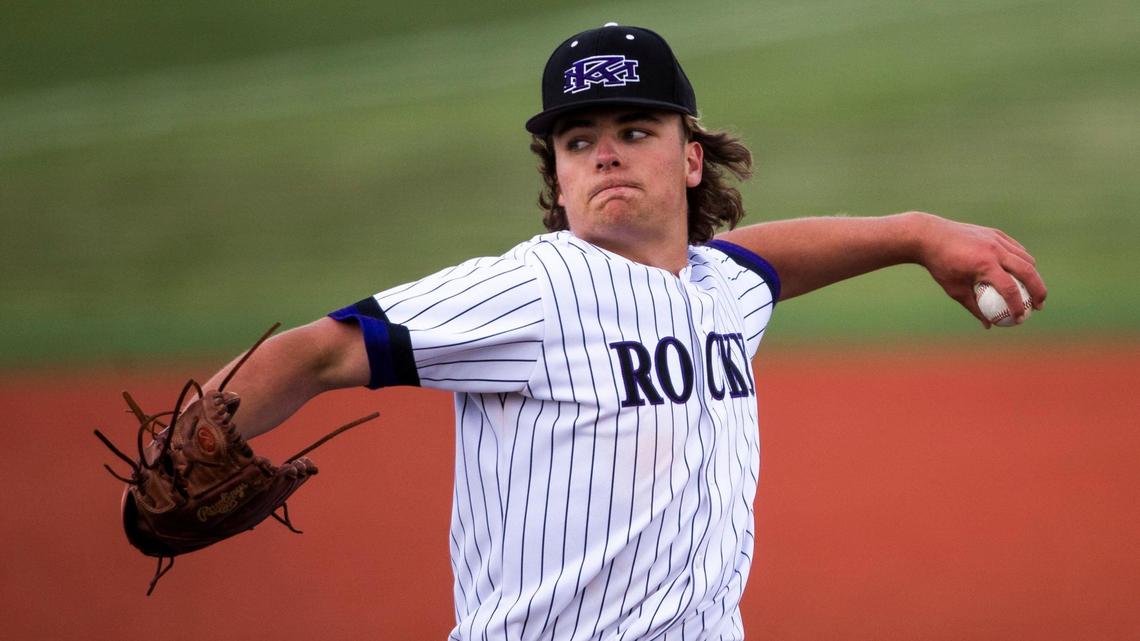 Rocky Mountain senior Luke Hines threw a five-hit shutout and struck out 11 in a 7-0 win over Borah.