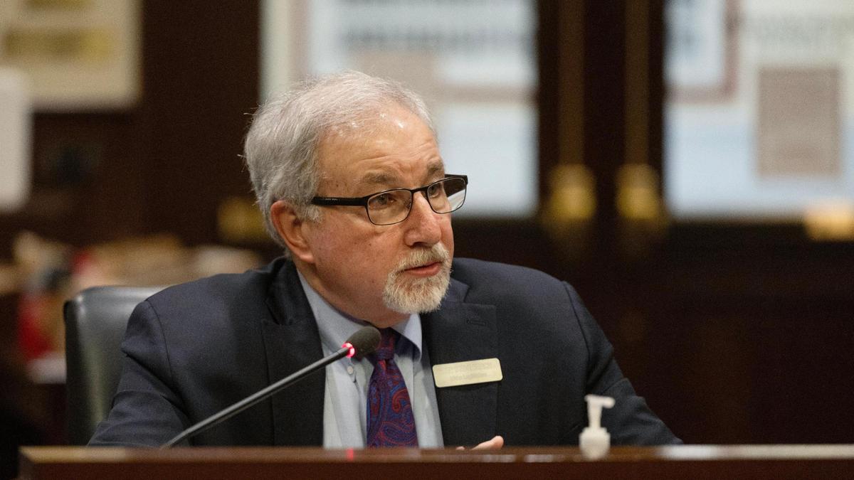 Rep. Steve Berch, D-Boise, seen here in January, represents a district that has seen a spike in invasive rats over the past several years.