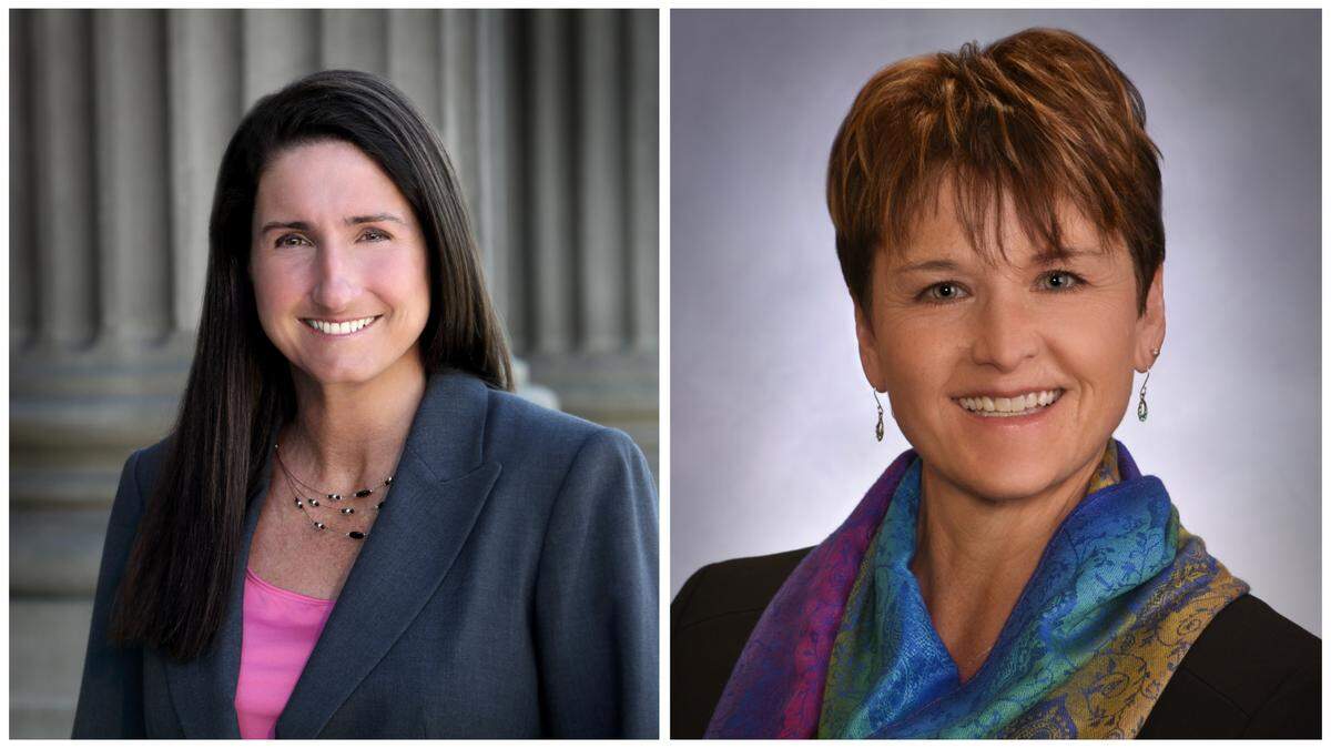 Idaho Rep. Ilana Rubel, D-Boise, left, represents legislative District 18, and Sen. Melissa Wintrow, D-Boise, represents legislative District 19.