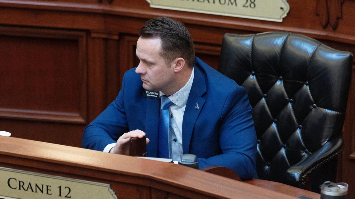 Rep. Jaron Crane, R-Nampa, is co-sponsor of a bill that would make entry into Idaho by noncitizens a crime.