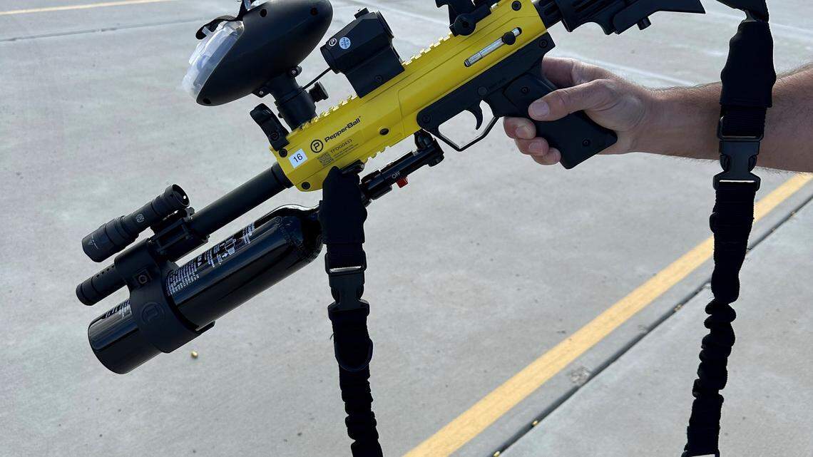 Pepper ball launchers serve as key less-lethal tool for Boise police. What to know