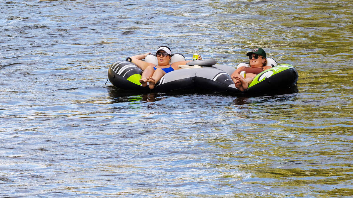 People float the Boise River in June. In early July, a Meridian man was hit by a Boise Fire Department boat while floating down the river, according to a tort claim filed in September.