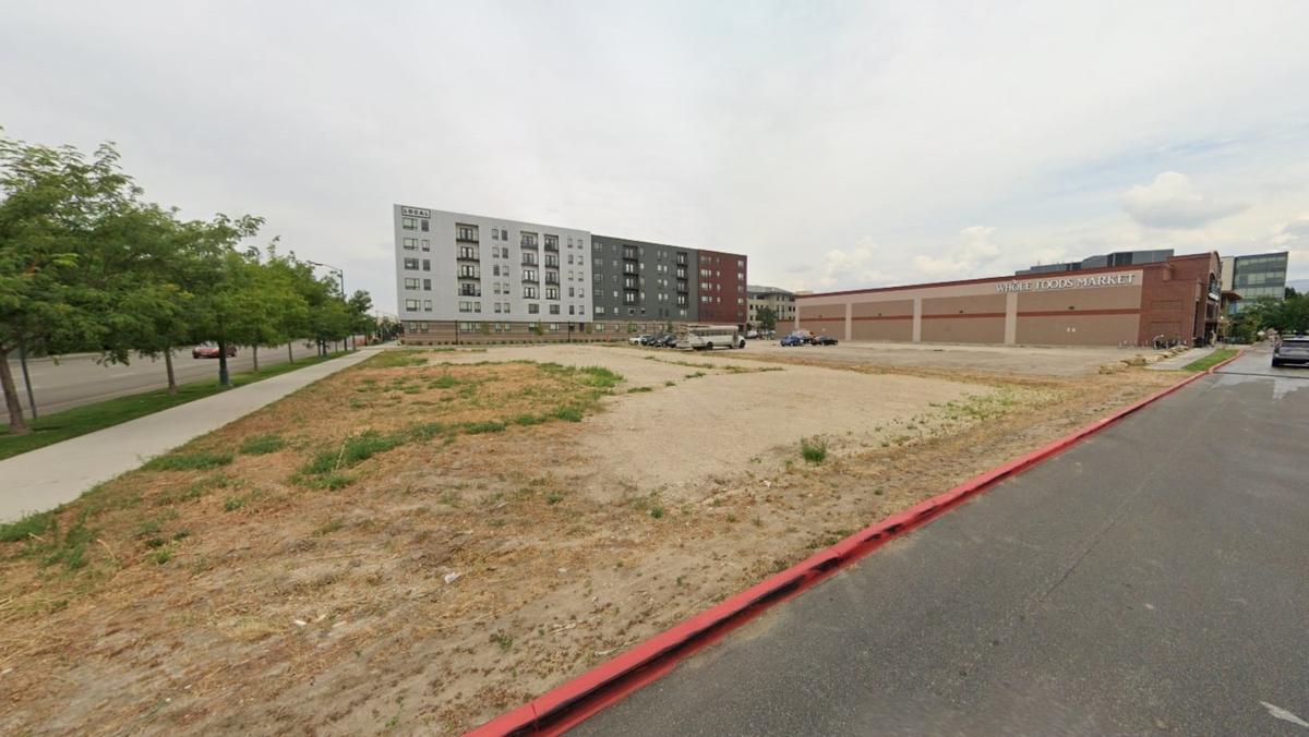 Seattle-based Urbal Architecture submitted plans to the city of Boise to build a six-story apartment building at 350 E. Myrtle St. on this vacant lot adjacent to a Whole Foods Market.