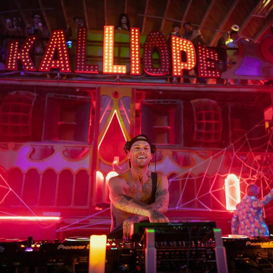 Touring EDM performers such as Los Angeles-based DJ N2N, pictured, are doing shows at Space Banana.