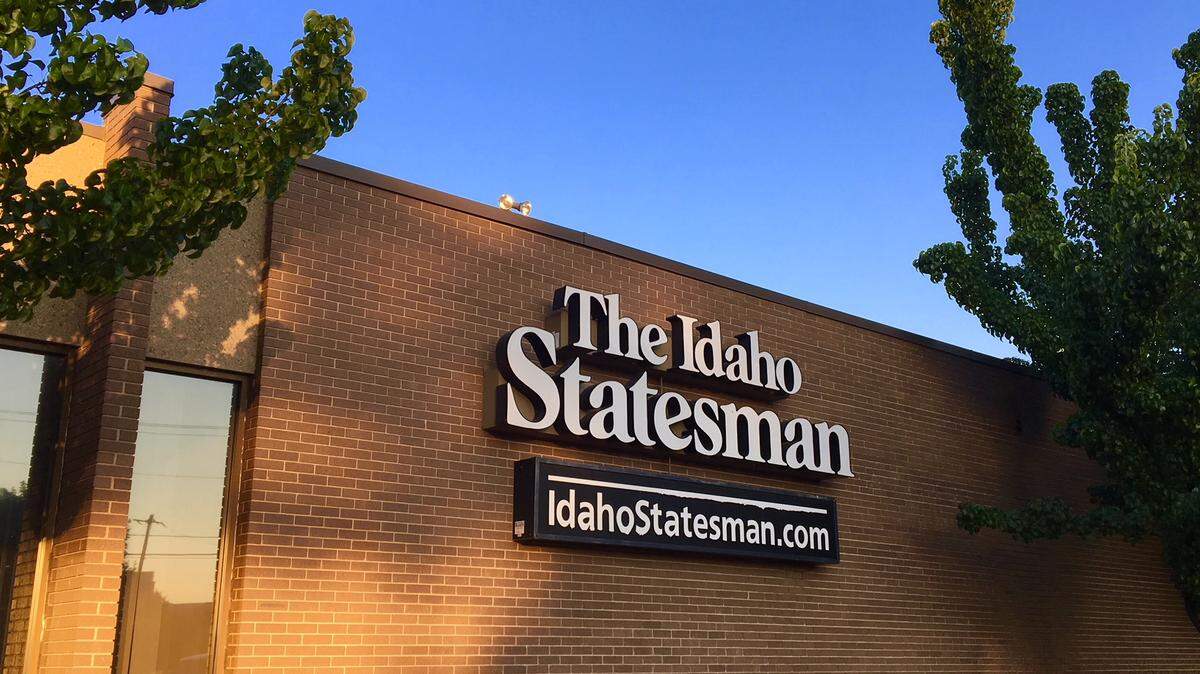 The Idaho Statesman’s building is for sale.