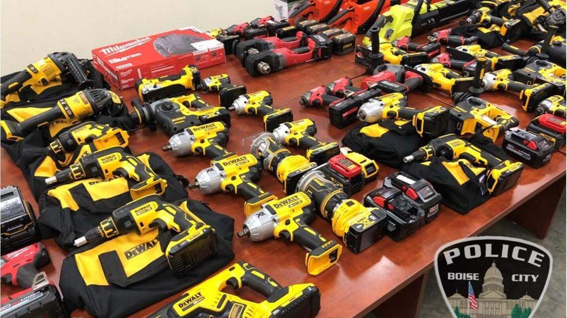 Police recovered around $18,000 in stolen tools after a long investigation.