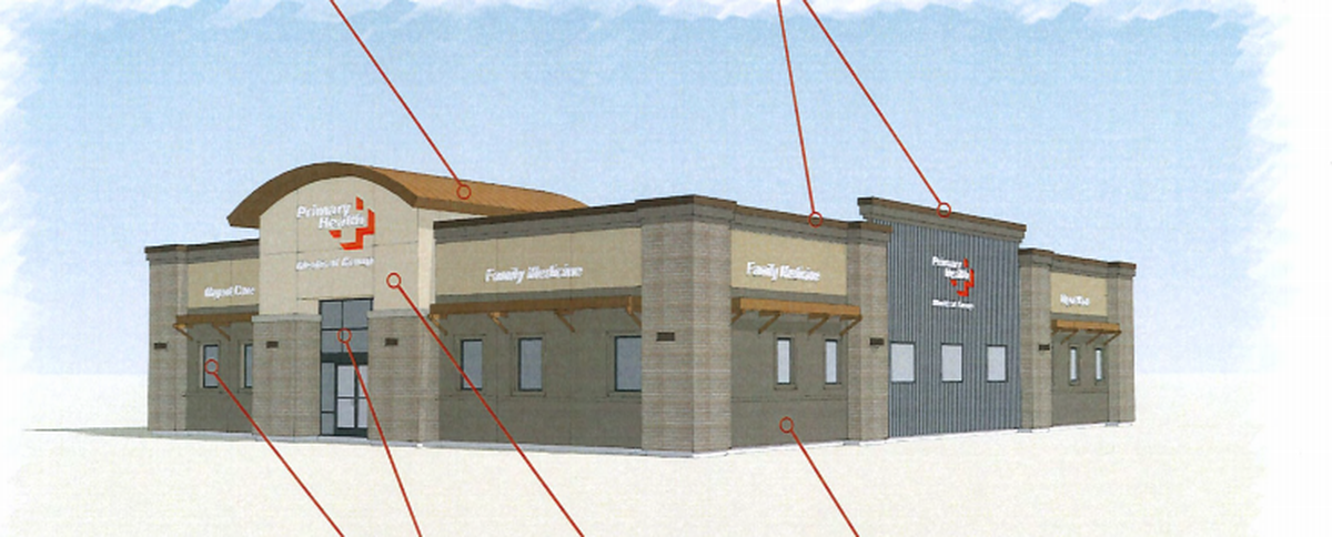 Rocky Mountain Cos. is applying to build a Primary Health medical center at at 1474 N. Meridian Road.