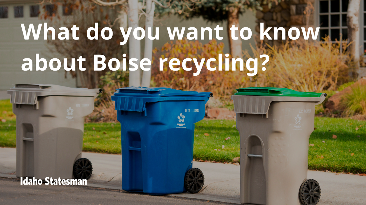 Idaho Statesman brings experts to The Boise Farmer’s Market to answer your questions about the city’s recycling programs on July 20.