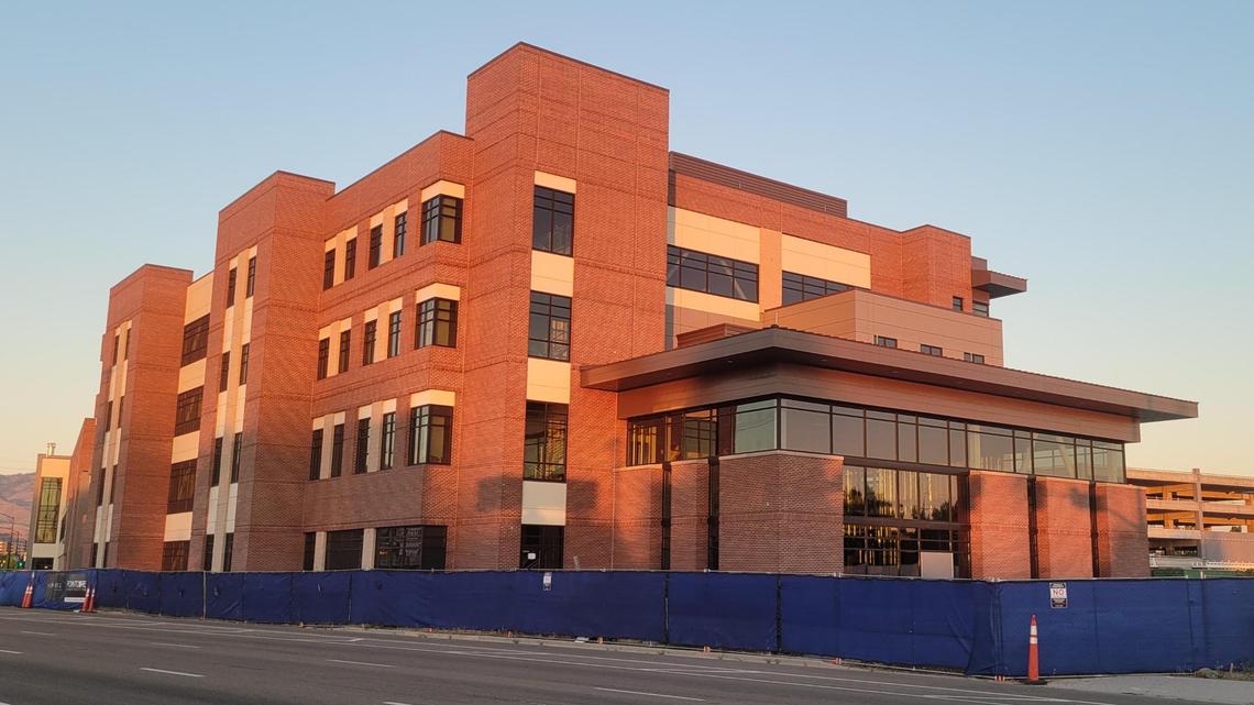 The St. Luke’s Boise Medical Center surgery center that has been under construction for several years at 27th Street and Fairview Avenue in Boise. It will provide outpatient services and programs for musculoskeletal care (muscles, bones and joints).