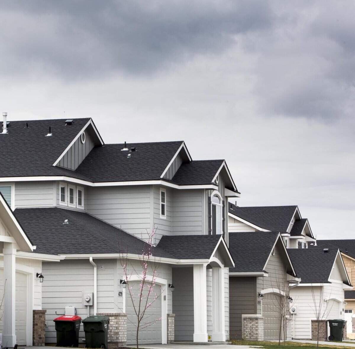 A few homes in CBH Homes’ Baraya subdivision, off Franklin Road in West Meridian.