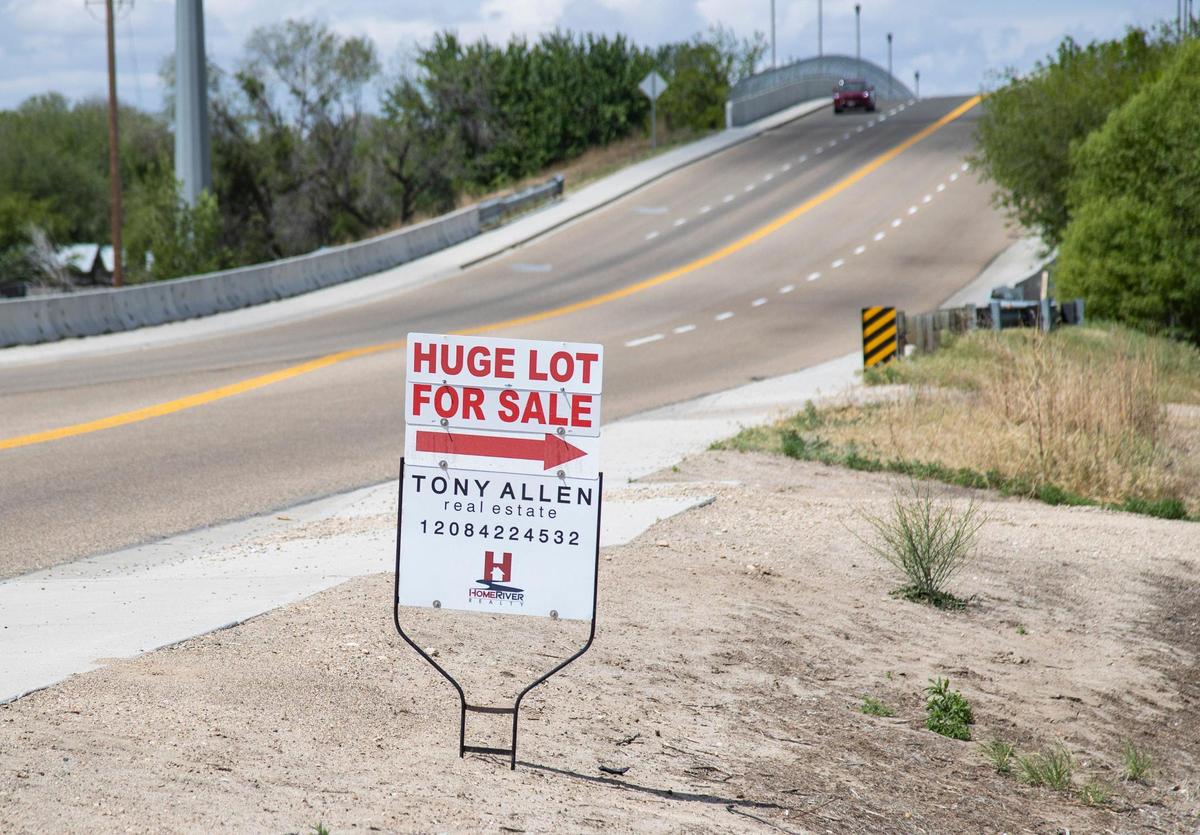 For sale signs for residential development on cleared farm land and other vacant lots have popped up in growing areas of Nampa.