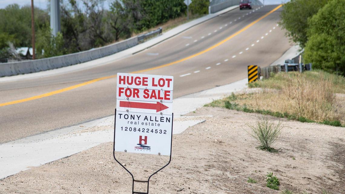 For sale signs for residential development on cleared farm land and other vacant lots have popped up in growing areas of Nampa.