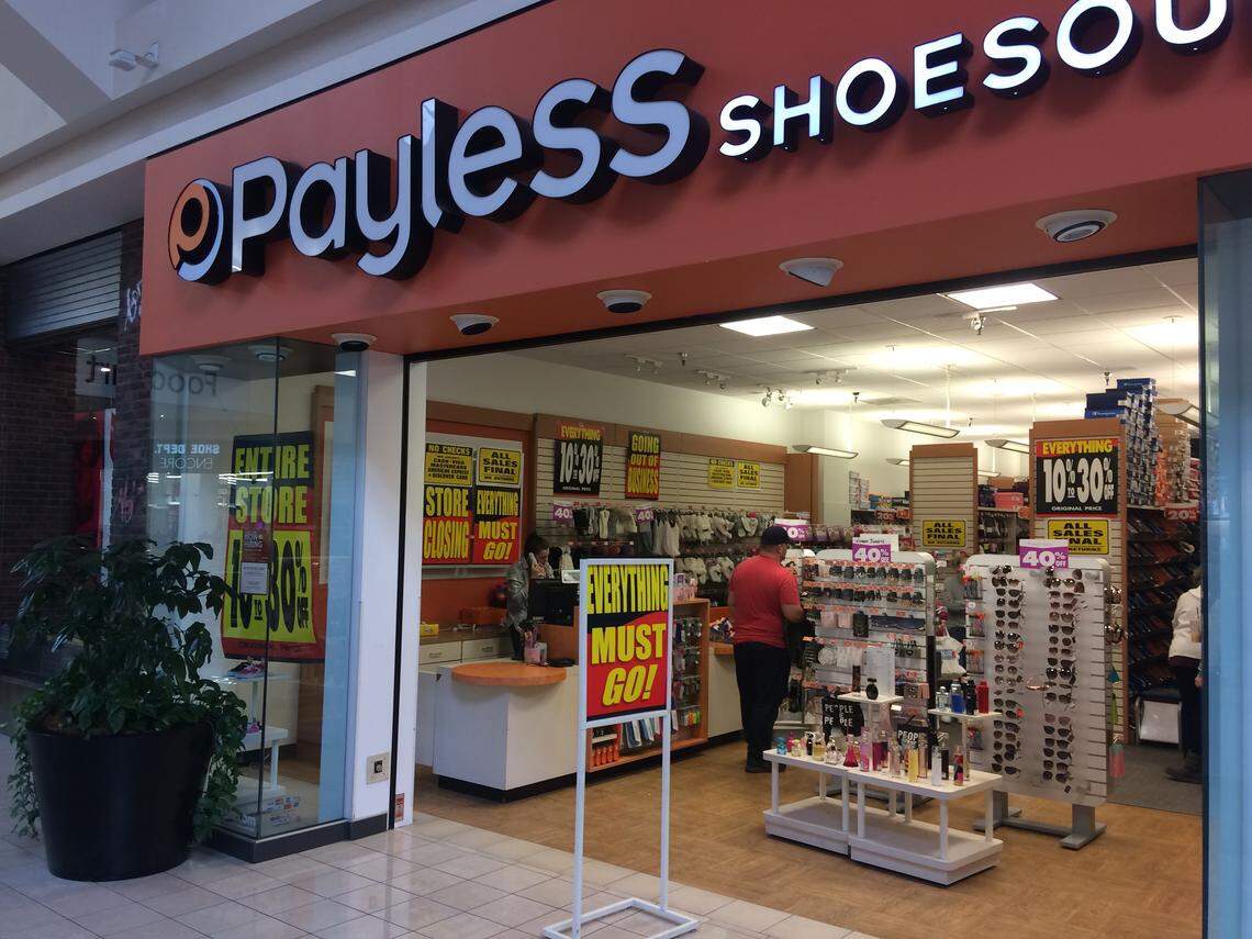 The Payless Shoesource store at Boise Towne Square mall is one of six in the Treasure Valley that will close this spring.