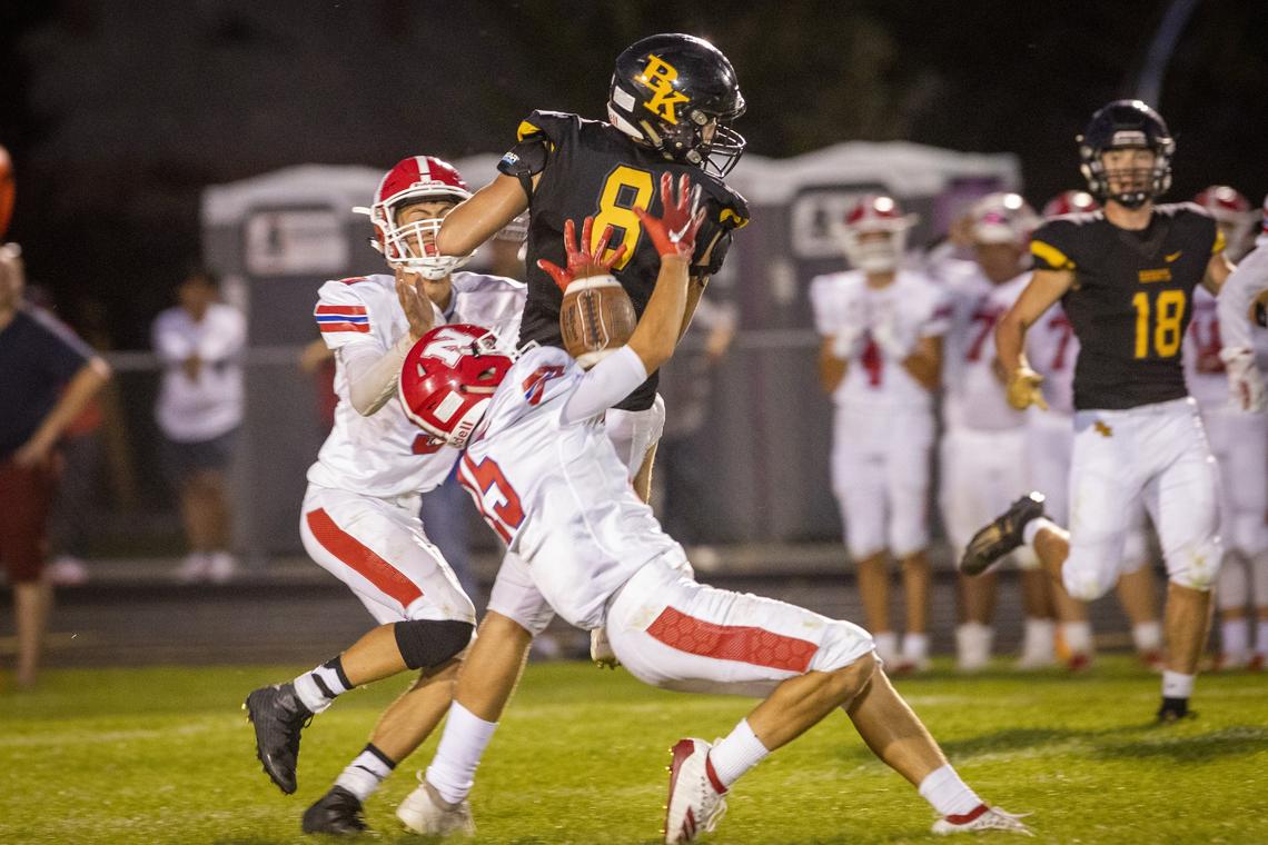 Nampa senior Jace Mann led the 4A classification with nine interceptions last season. He snared two last week in the season opener.
