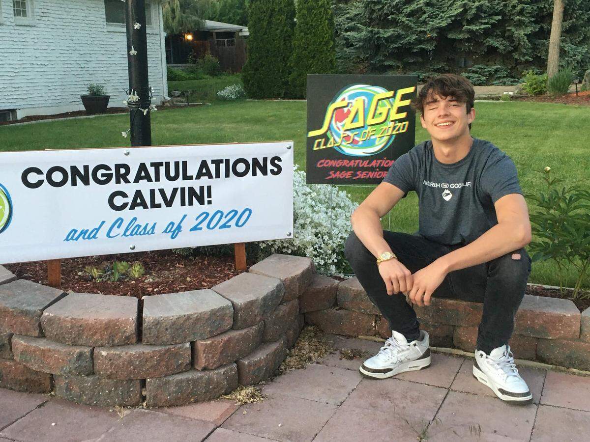 Calvin Loffer graduated from Boise’s Sage International School in the spring of 2020.