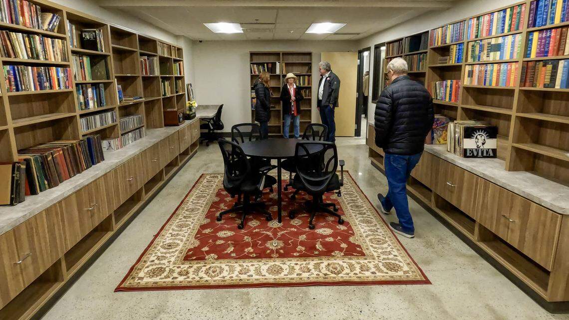 Interfaith Sanctuary's new facility on State Street in Boise includes a comfortable library.