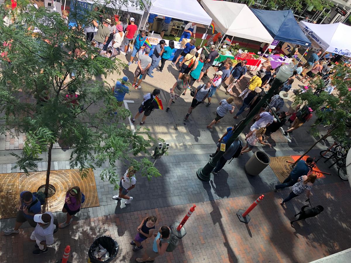 The Capital City Public Market will not be located on Idaho Street this year. Instead, it has moved to The Grove Plaza for the 2022 season.