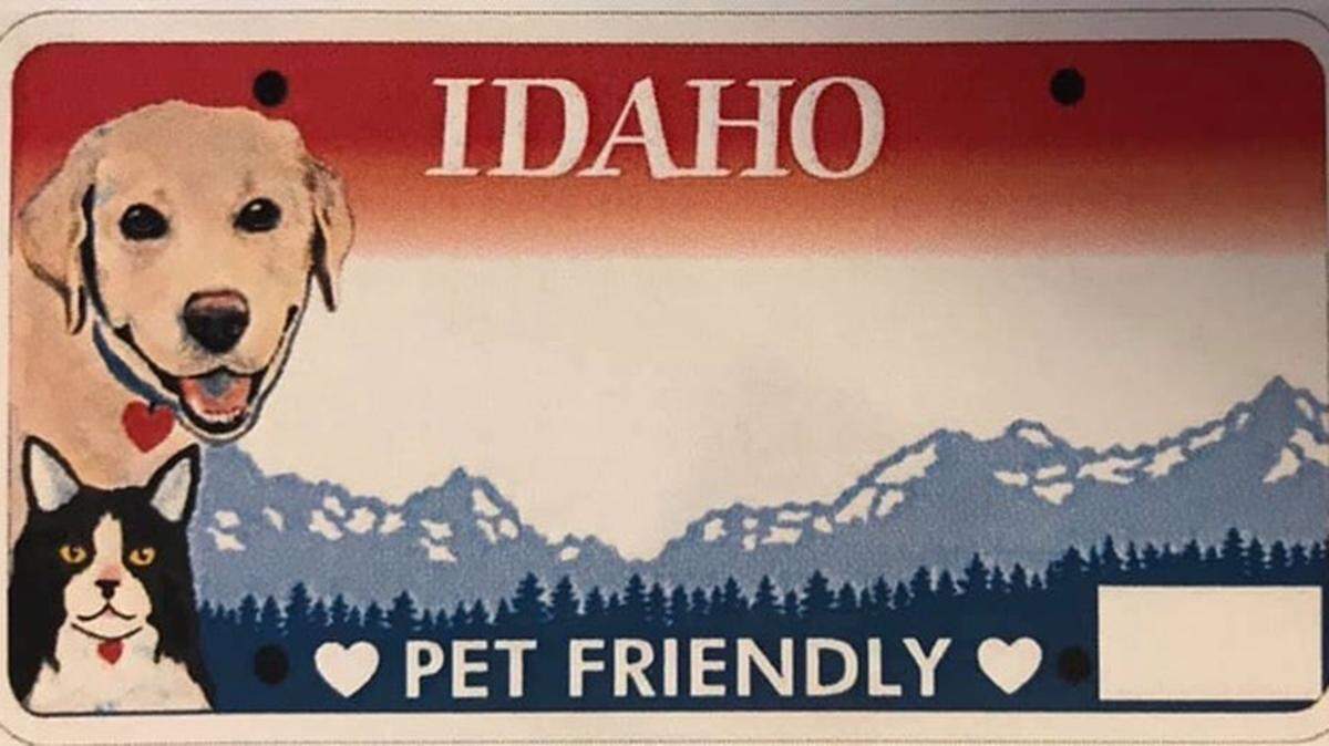 The Idaho Legislature on Wednesday showed its support for pets and the Idaho Humane Society by passing a bill creating a “pet-friendly” specialty license plate.